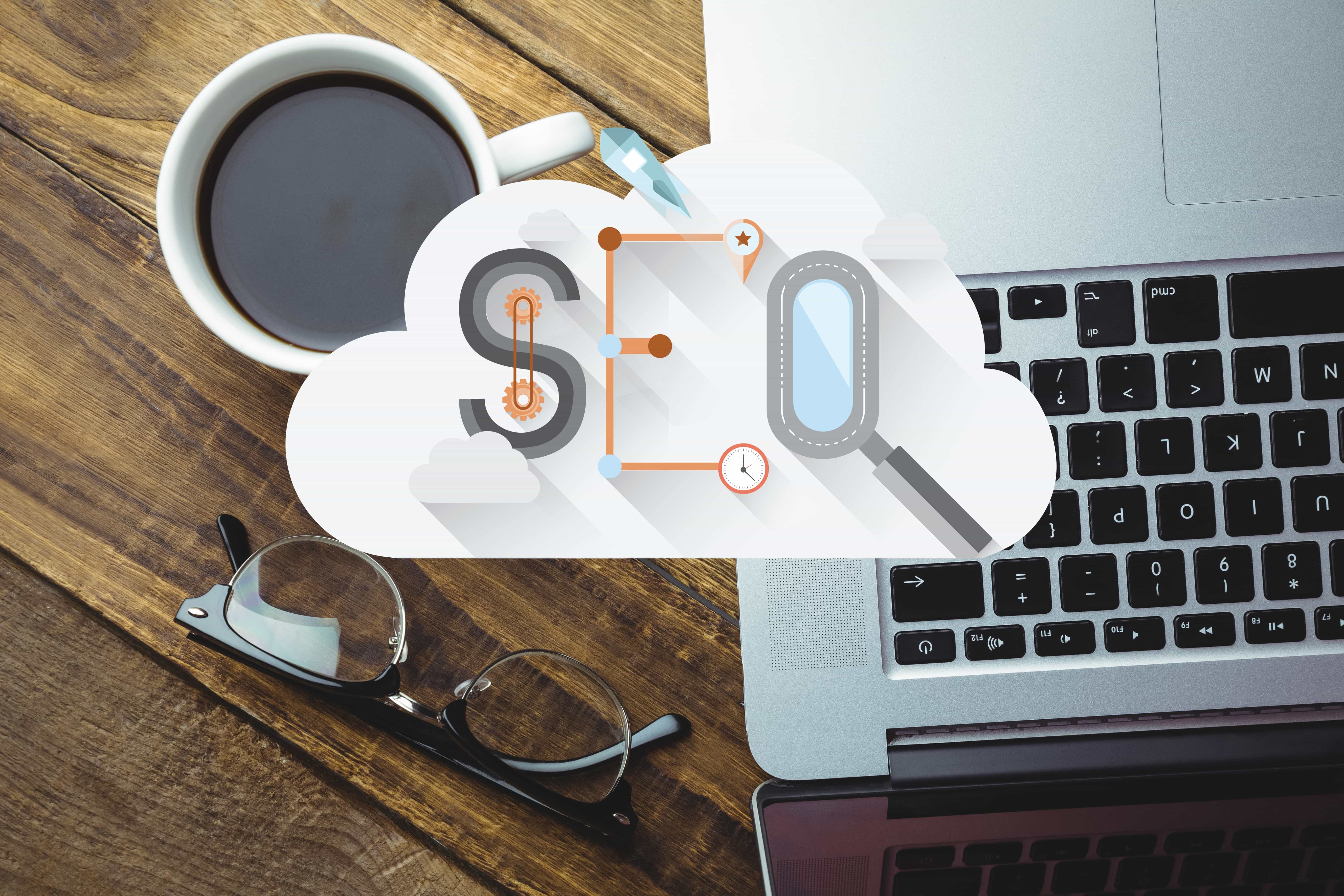 Representación conceptual del posicionamiento seo.